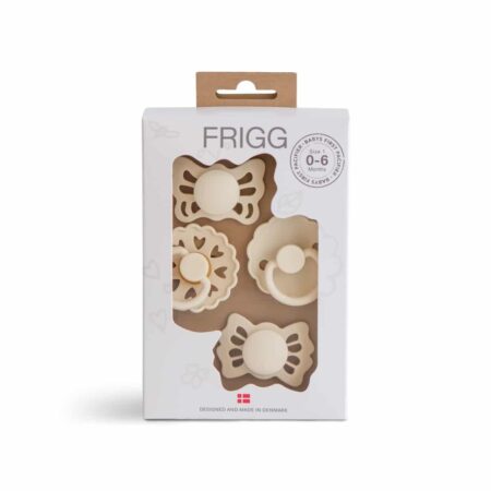 Frigg - Baby’S First Pacifier Pack - T1 Cream
