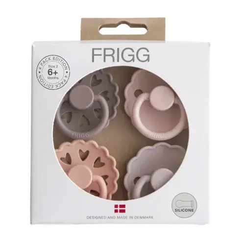 Frigg - Fopspeen 4-Pack - Silicone - Sunset Bliss T2