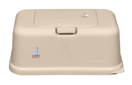 Funkybox - Billendoekendoos beige - boat