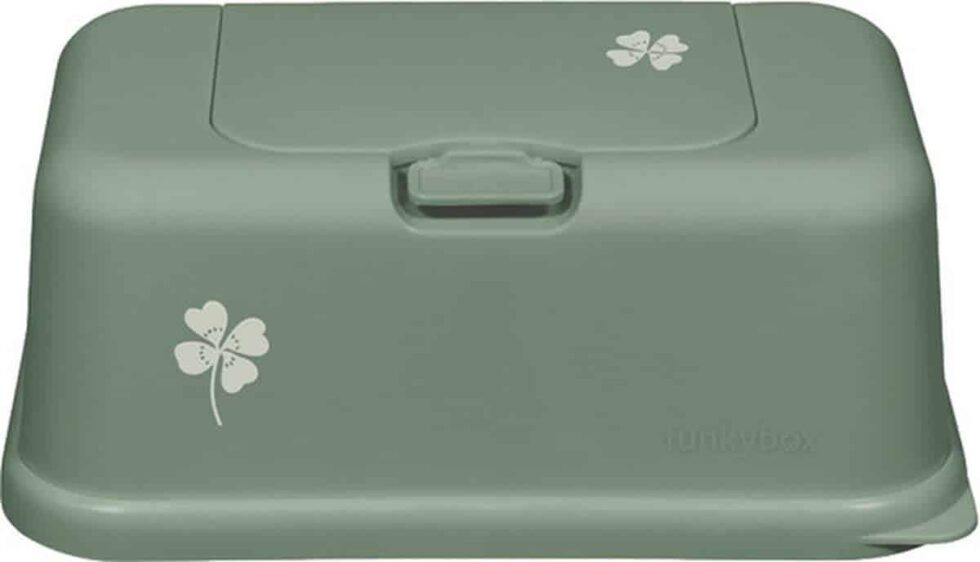 Funkybox - Billendoekendoos green - lucky clover