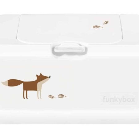 Funkybox - Billendoekendoos white - funky fox