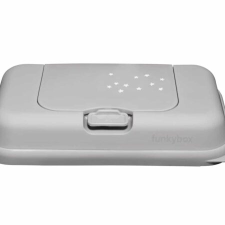 Funkybox - Billendoekjesdoos To Go - clay grey - little stars