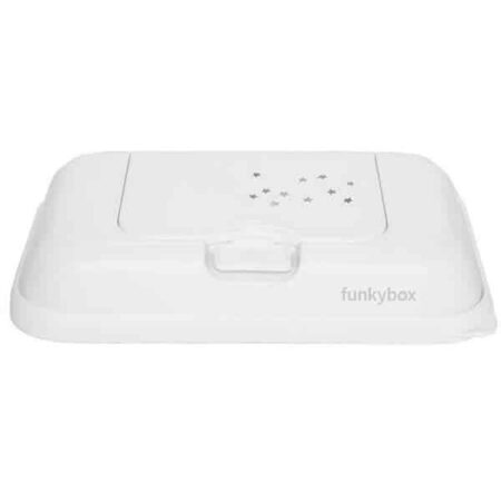 Funkybox - Billendoekjesdoos To Go - white - little stars