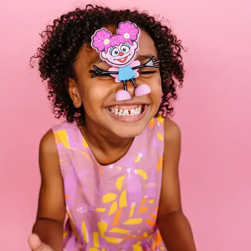 Glo Pals - Character Abby - Roze