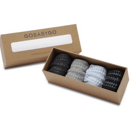 Go Baby Go - Combo Box - Sky Blue, Dark Blue, Grey Melange, Dark Grey Melange