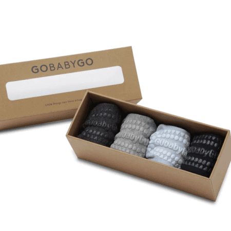 Go Baby Go - Combo Box - Sky Blue, Dark Blue, Grey Melange, Dark Grey Melange