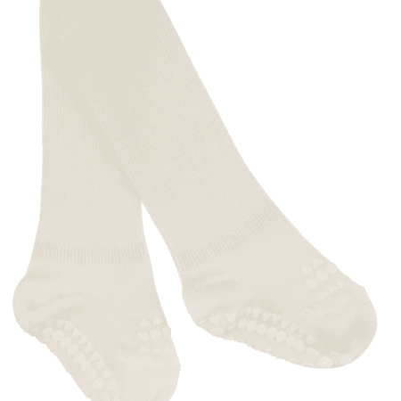 Go Baby Go - Non-Slip Bamboo Socks - Off-White