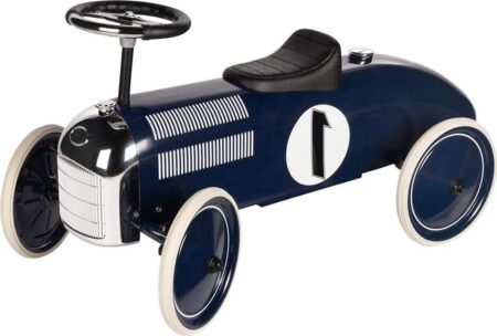 Goki - Loopauto: Marineblauw Nr1, vanaf 1 jaar