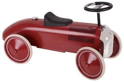 Goki - Loopauto: Rood