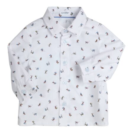 Gymp - Shirt Hessel - White - Multi