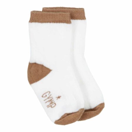 Gymp - Socks Kite Two Colours - White - Beige
