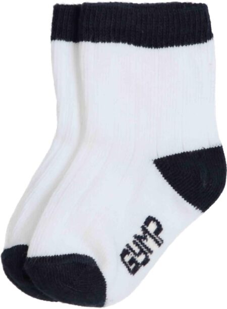 Gymp - Socks Kite Two Colours - White - Navy