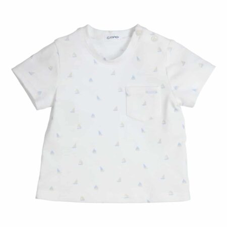 Gymp - T-shirt Skiff - White - Beige