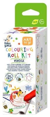 Haku Yoka - Mini Kleurrol Kit - Voertuigen