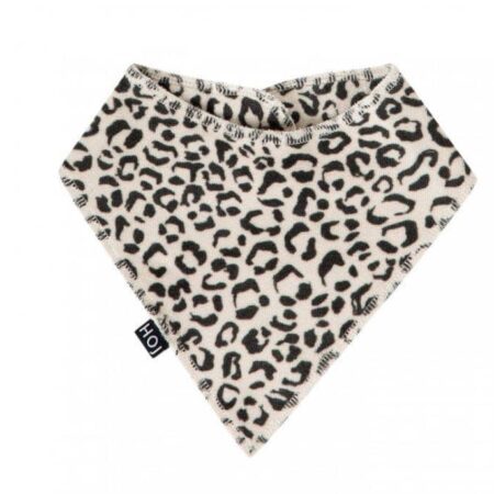 House Of Jamie - Bandana Slab - Snow Leopard Velvet