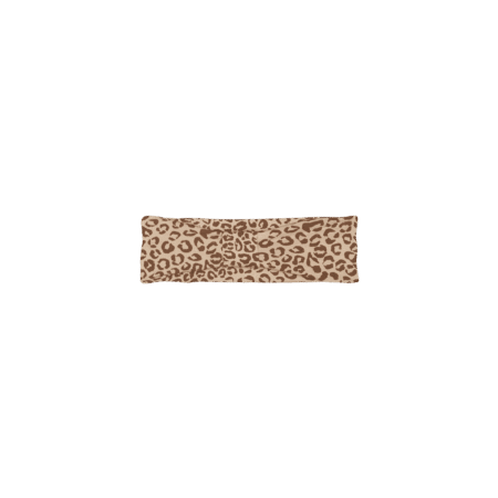 House Of Jamie - Bow Tie Headband - Nutmeg Leopard