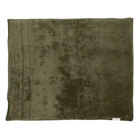 Ilmaha - Boxkleed rechthoek velours | Leger Groen