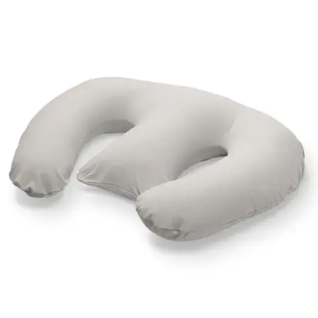 Ilmaha - Voedingskussen tweeling soft sweat | Licht grijs