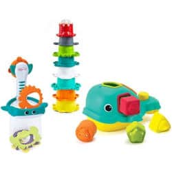 Infantino - Bath - Ocean Fun Bathtime Playset