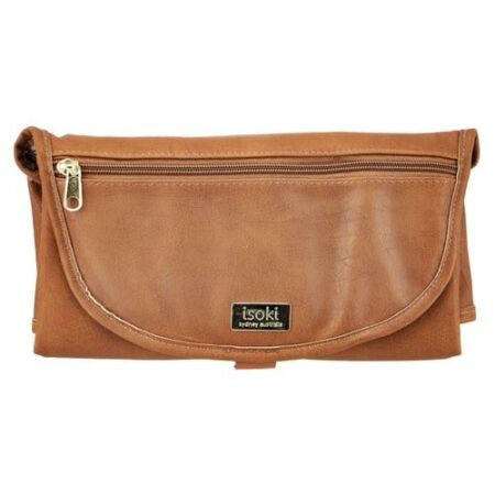 Isoki Change Mat Clutch Amber Tan