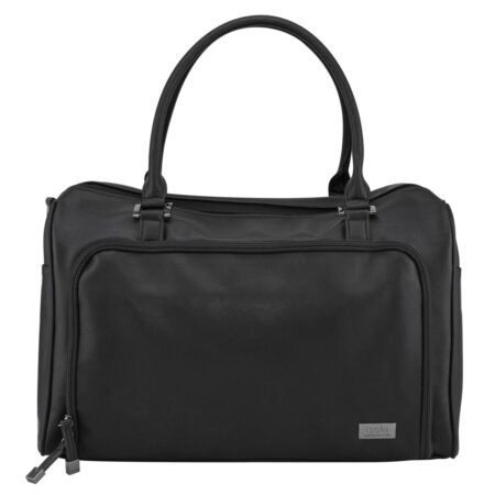 Isoki Double Zip Satchel Onyx Black