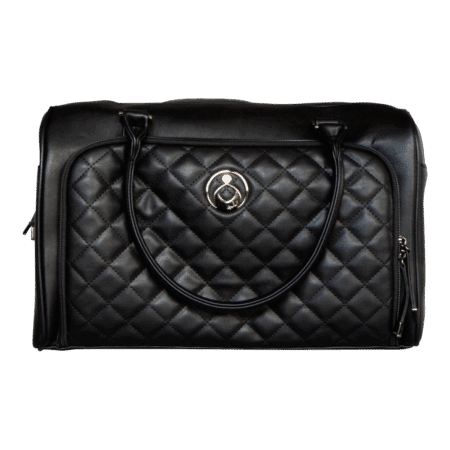 Isoki Double Zip quilted Toorak Black quilted