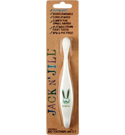 Jack N'Jill - Bio Toothbrush Bunny