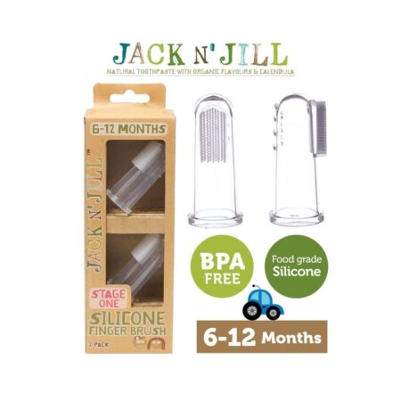 Jack N'Jill - Silicone Finger Brush 2 Pack