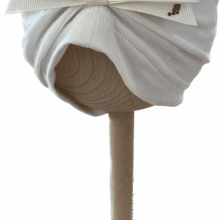 Jamiks - Muts Met Strik - Ecru