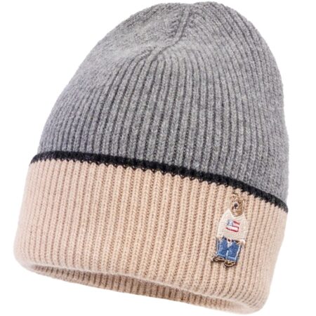 Jamiks - POPS Muts - Dark Grey/Dark beige