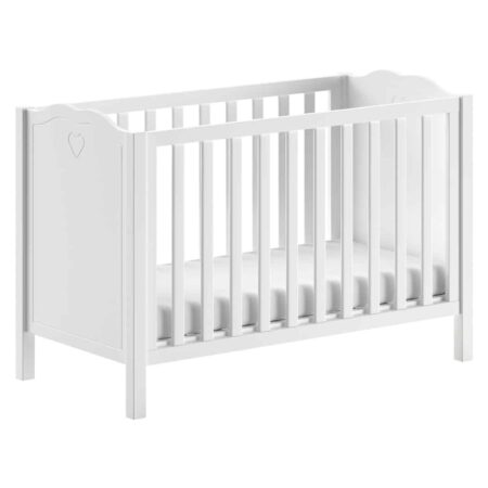 Jaxx - Amori Babybed 60X120 Cm Wit