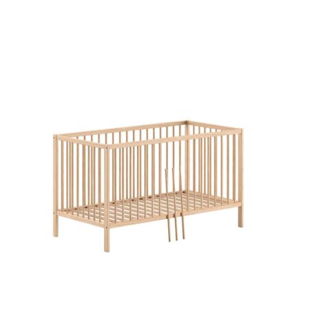 Jaxx - Dino Babybed 70X140 Natuur (Lattenbodem Inbegrepen)
