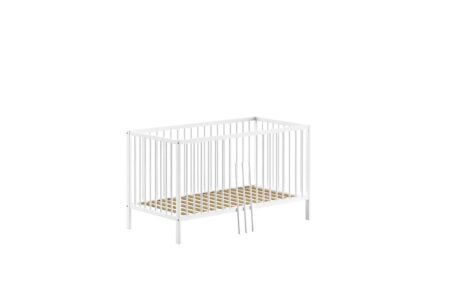 Jaxx - Dino Babybed 70X140 Wit (Lattenbodem Inbegrepen)