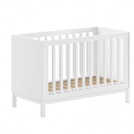 Jaxx - Eva Babybed Wit 60X120Cm (Lattenbodem Inbegrepen)