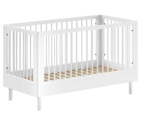 Jaxx - Forrest Babybed 70X140Cm + Ombouw Toddler Beuk Wit