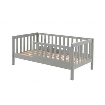 Jaxx - Peuterbed 70 - 70X140 Cm Grijs (Lattenbodem Inbegrepen)