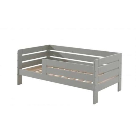 Jaxx - Peuterbed 71 - 70X140 Cm Grijs (Lattenbodem Inbegrepen)