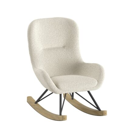 Jaxx - Rocky Schommelstoel Mini Boucle Beige