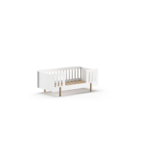 Jaxx - Smile Peuterbed 70X140 Cm Wit (Lattenbodem Inbegrepen)