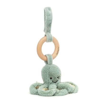 Jellycat - Odyssey Octopus Wooden Ring Toy