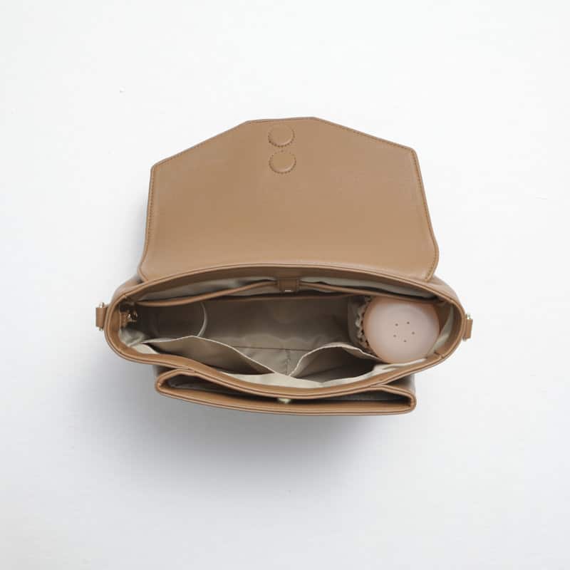 Joissy - Crossbody and stroller organizer 2in1 MIDI - almond