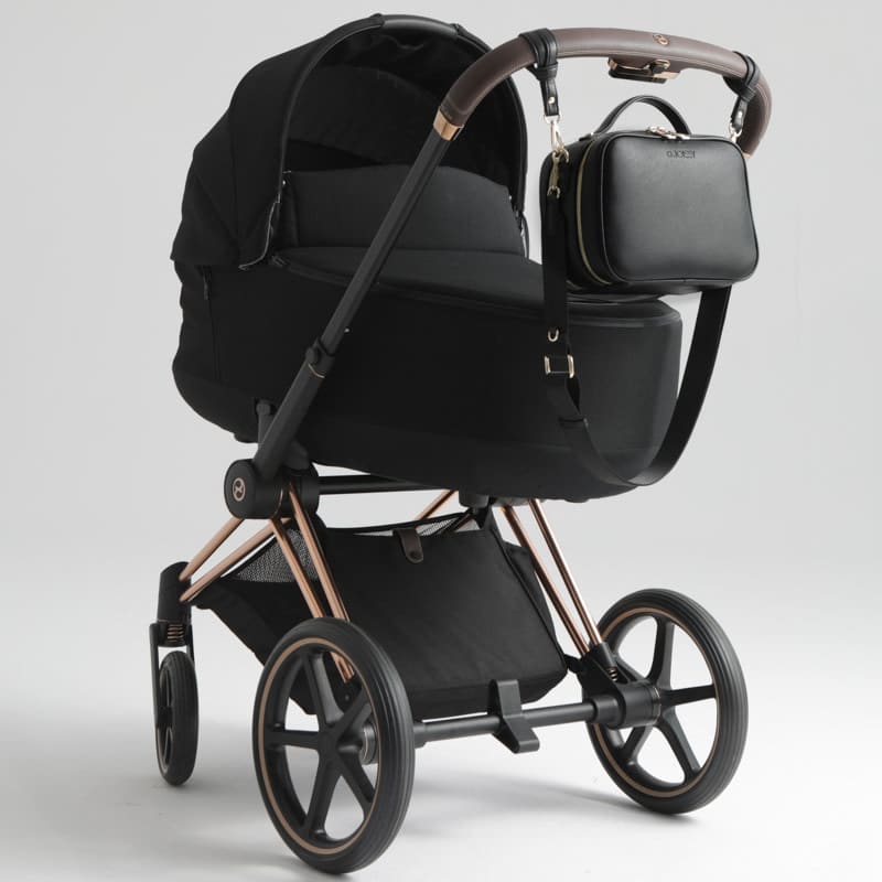 Joissy - Crossbody and stroller organizer 2in1 VERA - black