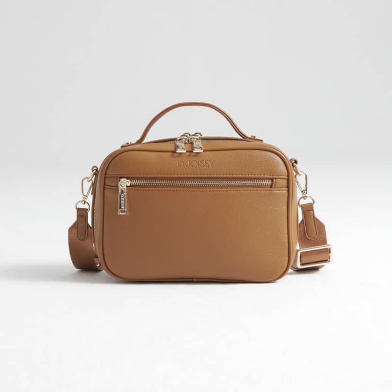 Joissy - Crossbody and stroller organizer 2in1 VERA - caramel