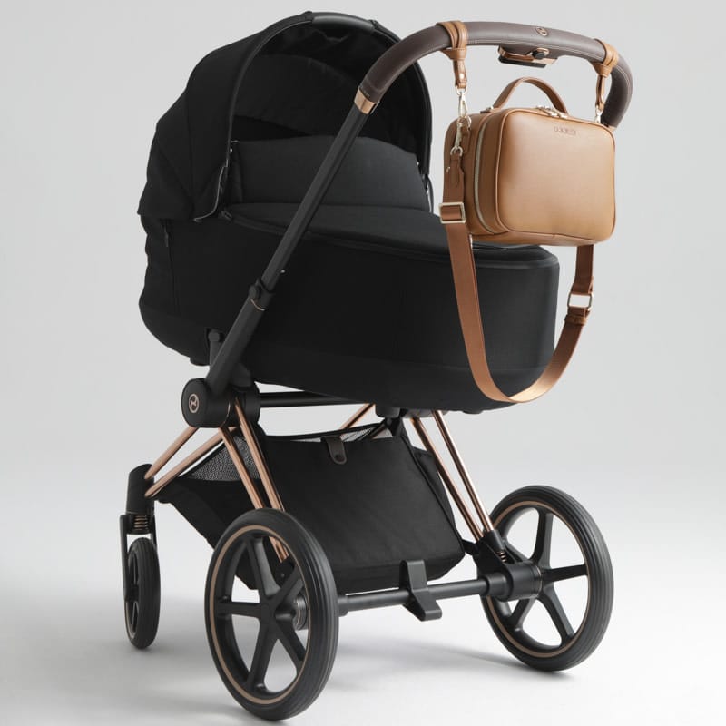 Joissy - Crossbody and stroller organizer 2in1 VERA - caramel