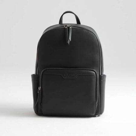 Joissy - Diaper backpack MOON - black/silver