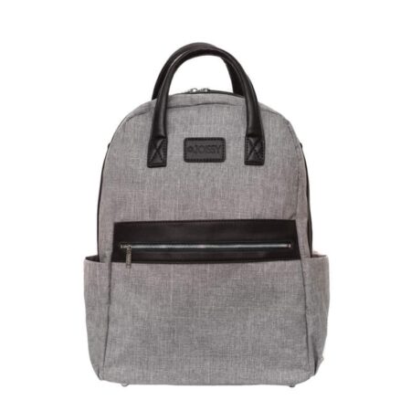 Joissy - Diaper backpack & bag FAVE - gray melange