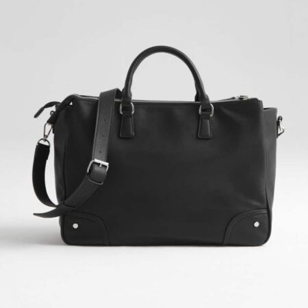 Joissy - Diaper bag CARLA - black/silver
