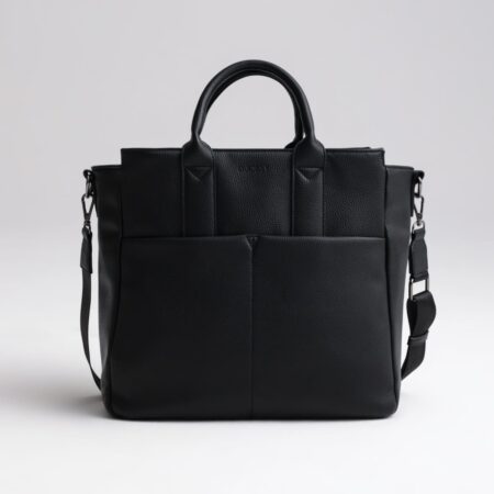 Joissy - Diaper bag GINA - black/gun metal