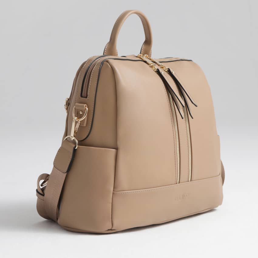 Joissy - Diaper bag and backpack 2in1 MINI - nude