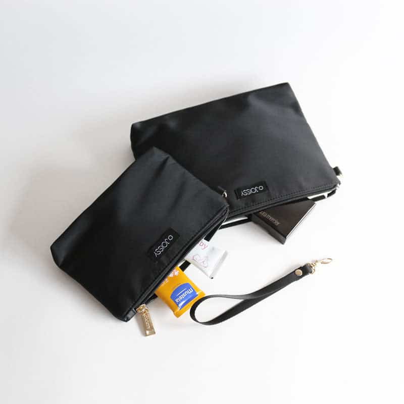 Joissy - Set waterproof wet/dry bag MIXI - black/gold